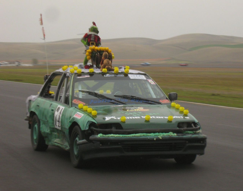 Illustration for article titled 24 Hours Of LeMons Arse Freeze-A-Palooza Über Gallery: Soichiro's Revenge